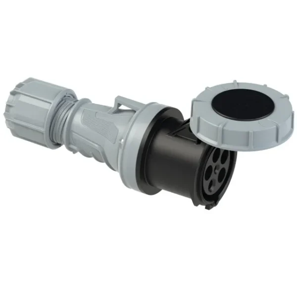 5753 Base aerea 3P+N+T 7H 63A 500V IP67 Negro