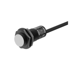 PRA18-5AC Sensor inductivo teflón M18 Sn 5mm Rasante 2 hilos 100-240VCA NC IP67