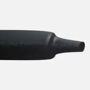 Tubo termocontráctil negro Contracción 2:1 7mm (5/16″) 10-8AWG