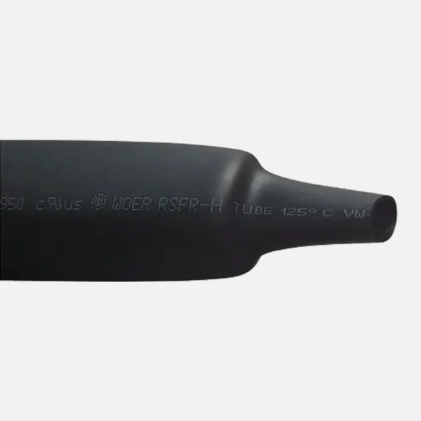 Tubo termocontráctil negro Contracción 2:1 30mm (1 1/4″) 250-400 MCM