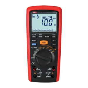 Probador de resistencia de aislamiento 1000V 200GO true RMS LCD 6000 CAT IV 600V