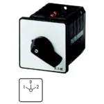 T5B-3-8212/E Interruptor CAM transferencia secuencia 1-0-2 3P 63A empotrar IP65
