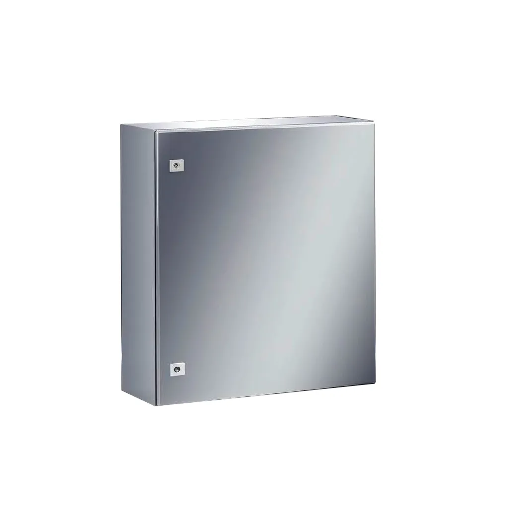 AE Gabinete mural de acero inoxidable AISI304 1P 760Hx600Wx210Dmm IP66 NEMA 4X