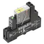 RCIKIT 24VDC 2CO LD/FG Interfaz relé RCI + Base 24VCD 2CO FG 2NA2NC AgNi 8A 250V