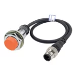 PRW18-8DP Sensor inductivo M18 SN 8mm No rasante 24VCD PNP NC T/cable conector