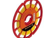 CLI C 02-3 GE/SW V CD Señalizador de cable en rollo 24-16AWG -V- Amarillo 500Pz