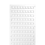 DEK 5/8 MC NE WS Etiqueta para clema sin rotulación 5Hx8Wmm Blanca 160Pz