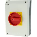 T5B-4-15682/I4/SVB Interruptor CAM principal Maneta roja 6P 63A con caja IP65.