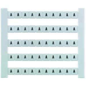 DEK 5 GW K Etiquetas para clema 5Hx5Wmm -K- Horizontal 50Pz