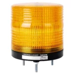 Baliza LED de 115mm Luz fija / intermitente + zumbador 80dB 24VCA/CD Amarillo