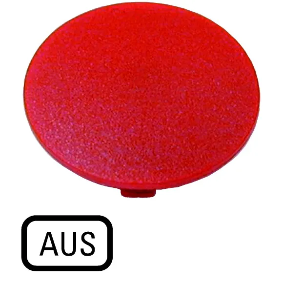 M22-XDP-R-D5 RMQ-Titan Placa para Botón tipo Hongo color Rojo -AUS-