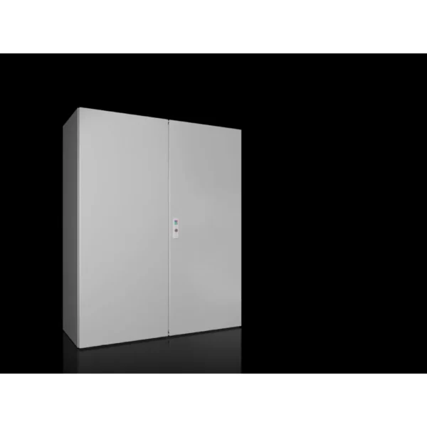 AX Gabinete mural de chapa de acero 2P 1200Hx1000Wx400Dmm RAL7035 IP55 NEMA 12
