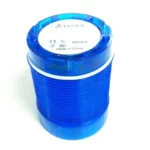 Módulo luminoso LED de Ø70mm Luz intermitente 24VCA/CD Azul