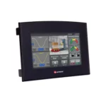 PLC+HMI 7” LCD TFT 800x480px 12DI (1xHSC), 2AI, 2PT100/TC 8DO (Relé), 2AO