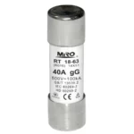 Fusible cilíndrico uso general Clase gG 14x51mm 8A 690VCA 100kA