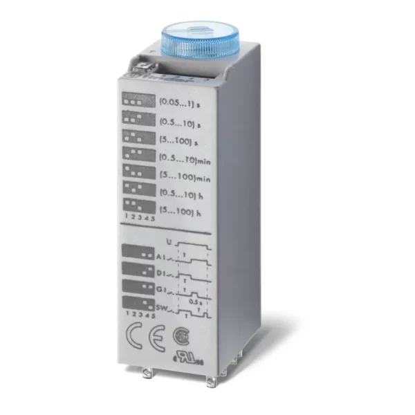 Temporizador enchufable multifunción 230-240VAC 4NA4NC 7A 250V