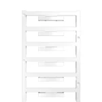 WAD 5 MC NE WS Etiqueta de conjunto sin rotulación 33.3Hx5Wmm Blanca Tab.48pzs
