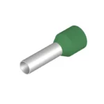 H6,0/20T GN Terminal tipo ferrul aislado 20L 6mm² 10AWG Verde 100PZ