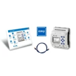 EASY-BOX-E4-DC1 STARTER KIT CPU DC-12TC1 24VCD CABLE DE COM Y LICENCIA