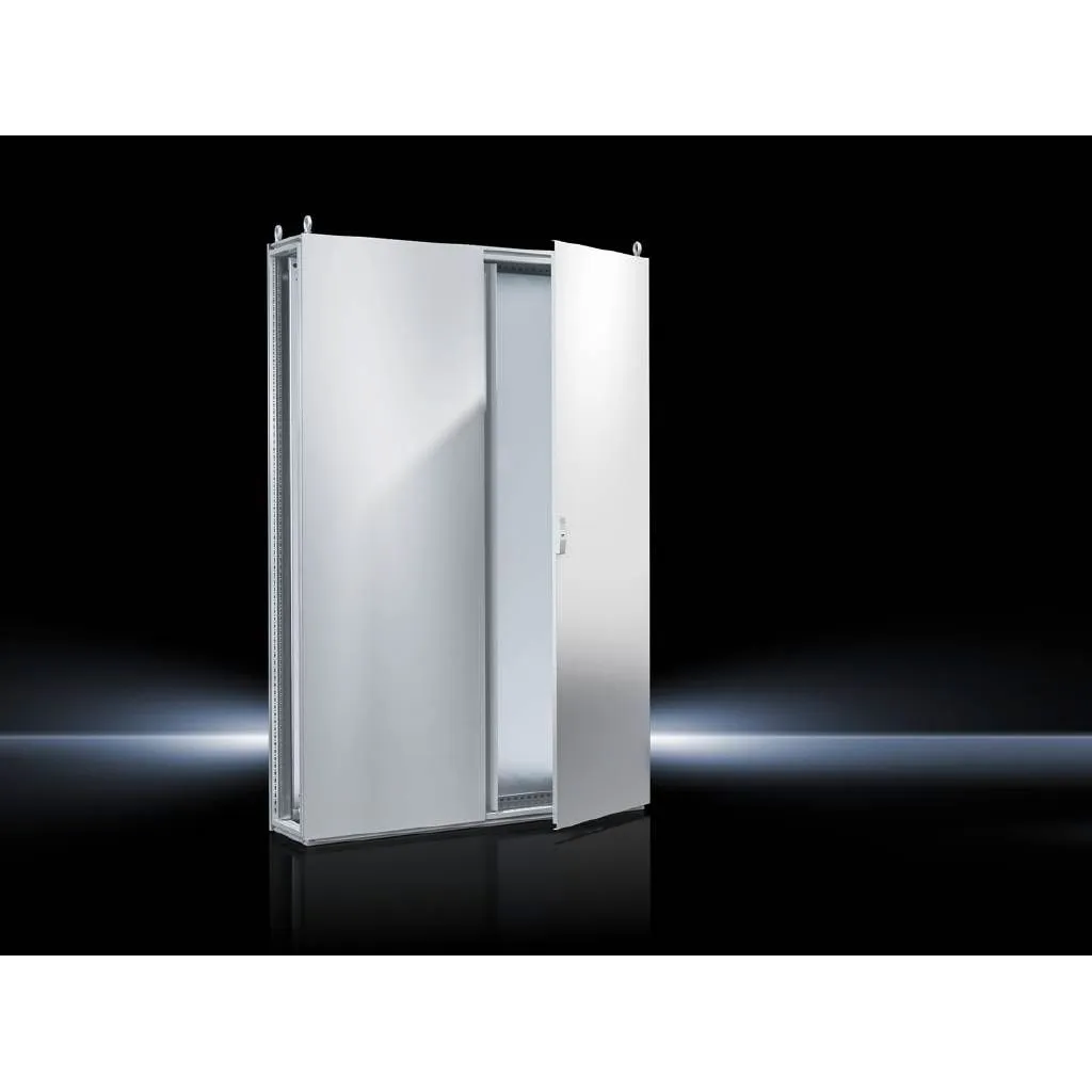 TS8 Armario de chapa de acero 2000Hx1200Wx400Dmm 2 Puertas IP55 NEMA 12 RAL7035