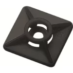 CBH 27/27 BK Base autoadherible para cinchos 27Hx27Wmm 100Pz Negro