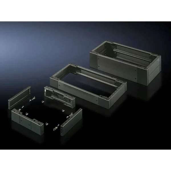 SO Zócalos completos de chapa de acero 100Hx600Wx400Dmm RAL 7022