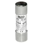 Fusible cilíndrico uso general Clase gG 10x38mm 1A 690VCA 100kA