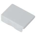 BRBBECAP Tapa final para barra colectora cortable UL 489