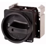 T5-3-8342/EA/SVB-SW Interruptor CAM principal Maneta negra 6P 100A empotrar IP65