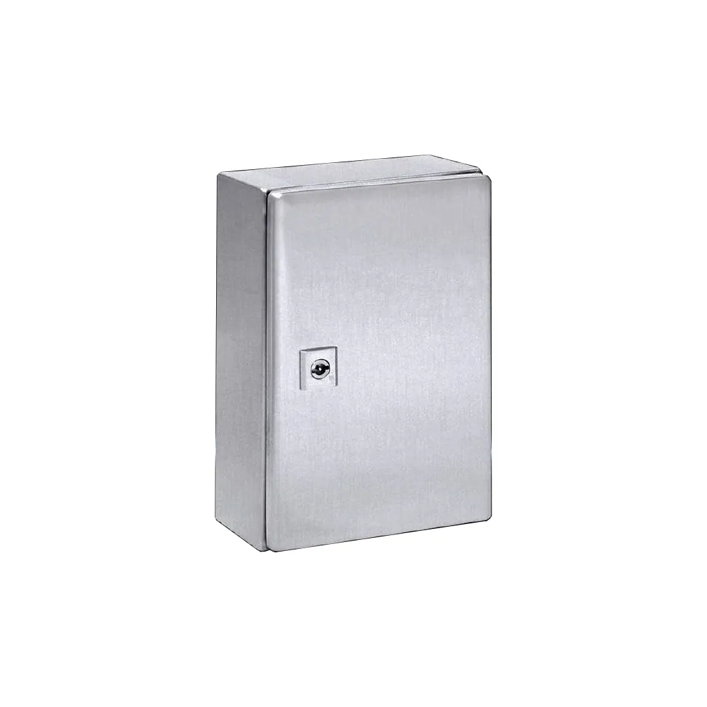AE Gabinete mural de acero inoxidable AISI304 1P 300Hx200Wx120Dmm IP66 NEMA 4X