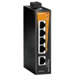 IE-SW-BL05T-5TX Fast Ethernet Switch no gestionado de 5 puertos RJ45 -40~75°C