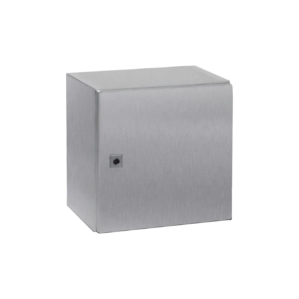 AE Gabinete mural de acero inoxidable AISI304 1P 300Hx300Wx210Dmm IP66 NEMA 4X