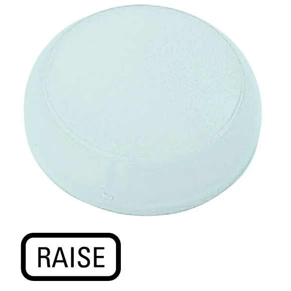 M22-XL-W-GB17 RMQ-Titan Lente para luz piloto Diseño-Plano color Blanco -RAISE-