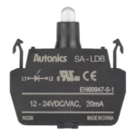 SA-LDB Block LED singular 12-24VCA/CD para botonería 22/30mm azul