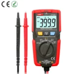 Multímetro digital de bolsillo 600VUC, 400mA AC/DC, 40M?, 100µF, 10 Hz~60KHz