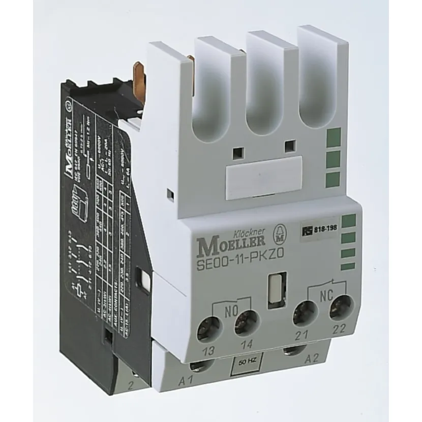 SE00-11-PKZ0(230V50Hz,240V60Hz) Contactor magnético trifásico + 1NA+1NC 240VCA
