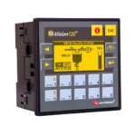 PLC+HMI 2.4” LCD STN 128x64px 10DI (3xHSC), 2AI 6DO (Relé) 12/24VCD