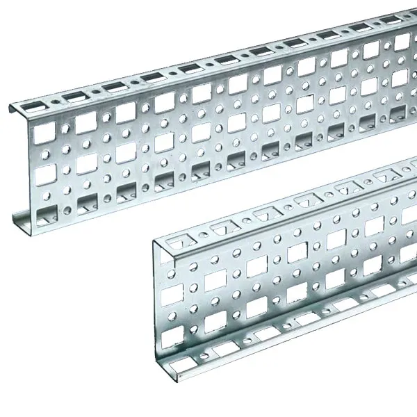 SZ Chasis de montaje PS 23x73mm 495Lmm para 600H/W/Dmm chapa de acero 4 piezas