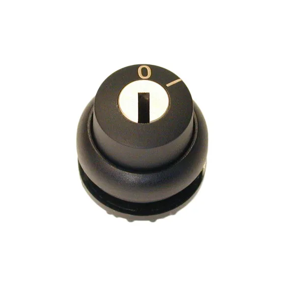 M22S-WS-MS* Selector con Llave MS2-MS20 2 posiciones B/negro 22mm Momentáneo