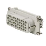 HDC HD 40 FC Inserto hembra para señales C/Crimpada 40P+PE 10A 250V Grupo 6
