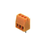 LM 3.50/03/90 3.2SN OR BX Borne para circuito impreso 3P Paso 3.5mm 90° Naranja