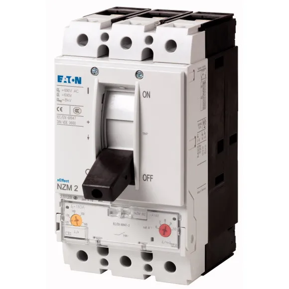 NZMH2-A32 ITM trifásico caja moldeada 32A 690V 150kA IP20 Tamaño 2