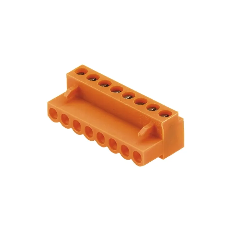BL 5.08/12/180 SN OR BX Conector hembra para PCB 12P Paso 5.08mm 180° Naranja