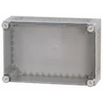 CI43E-125 Caja con tapa transparente y perforaciones 375Hx250Wx150D IP65