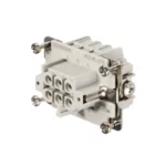 HDC HE 6 FC Inserto hembra Conexión crimpada 6P+PE 500V Grupo 3