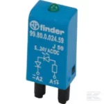 Módulo LED Indicador 6-24VAC/DC Para serie 94, 95, 97