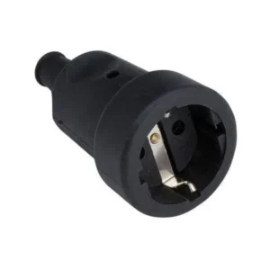 BASE AEREA T.SCHUKO 2P+TT 250V10/16A NEG