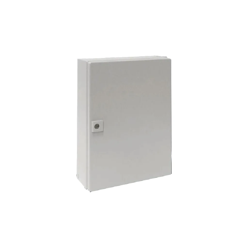 EB E-Box Caja pequeña de chapa de acero 400Hx300Wx120Dmm IP66 RAL7035