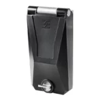 IE-FC-SFM-KNOB Tapa metalica para marco de montaje FrontCom® Bloqueo boton girat