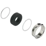 KV 21-M Conector recto de latón niquelado PG21 10-19mm IP65